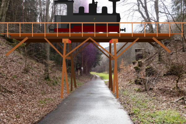 So hat die Brücke vielleicht ausgesehen