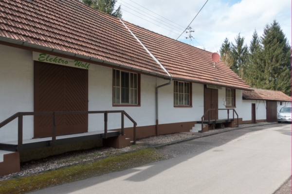 Stationsgebäude und Trassenverlauf in Rumbach?
