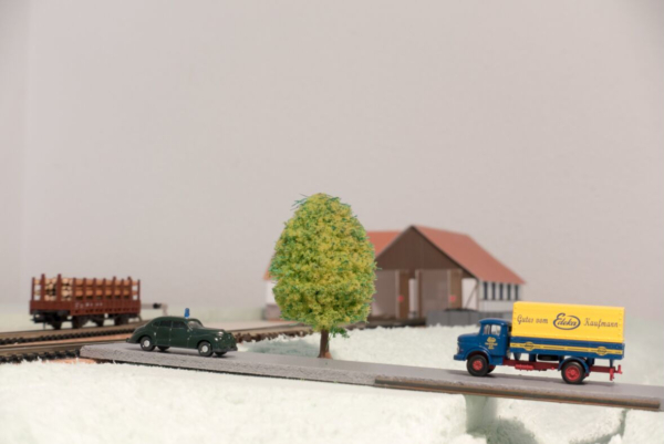 Bahnübergang am Lokschuppen Bundenthal